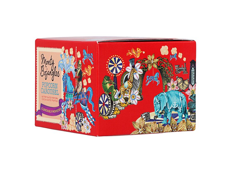 Monty Bojangles Popcorn Carousel 100g