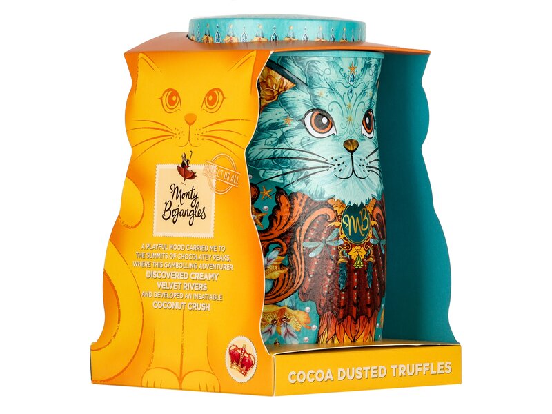 Monty Bojangles Kakaóporba forgatott trüffel karamellizált kókuszdarabokkal 135g