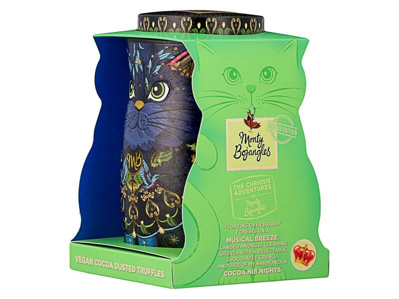 Monty Bojangles Midnight Prince Cocoa Nib Nights tin 135g