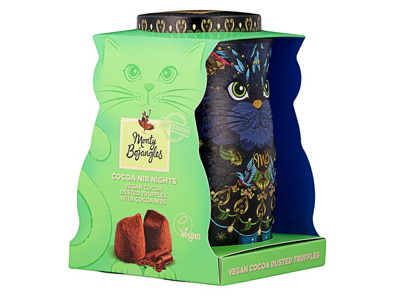 Monty Bojangles Midnight Prince Cocoa Nib Nights tin 135g