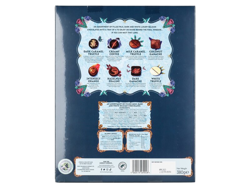 Monty Bojangles Magnificent Advent Calendar 380g