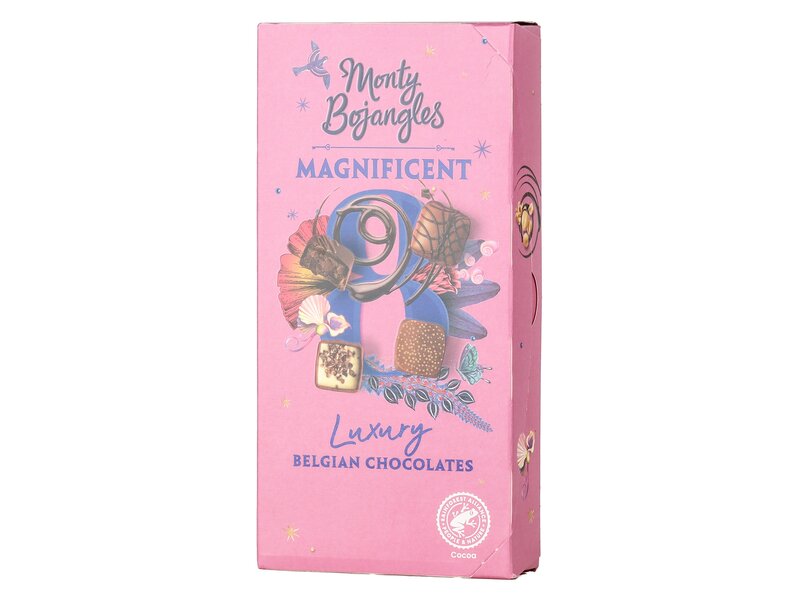Monty Bojangles Magnificent Luxury belgian chocolates 115g