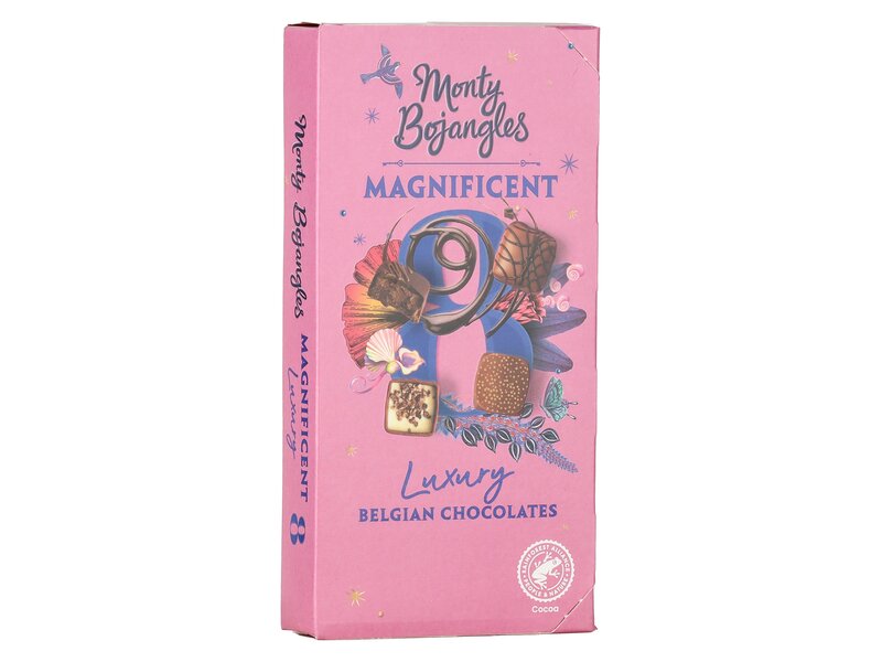 Monty Bojangles Magnificent Luxury belgian chocolates 115g
