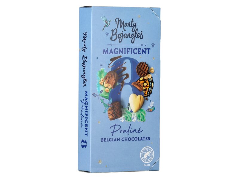 Monty Bojangles Magnificent Praliné belgian chocolates 110g
