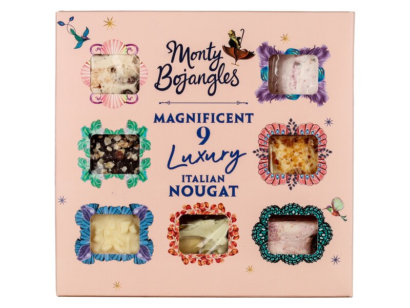 Monty Bojangles Magnificent Luxury Italian Nougat 135g