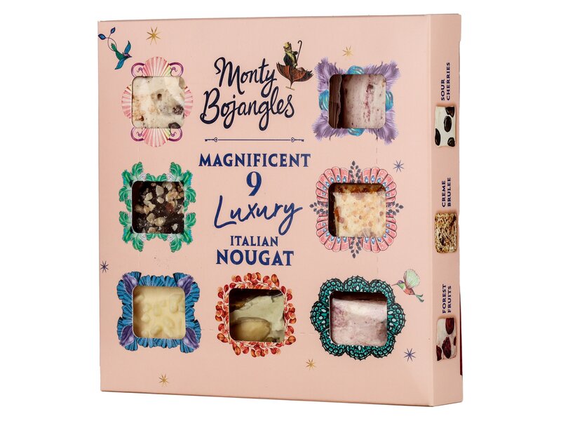Monty Bojangles Magnificent Luxury Italian Nougat 135g