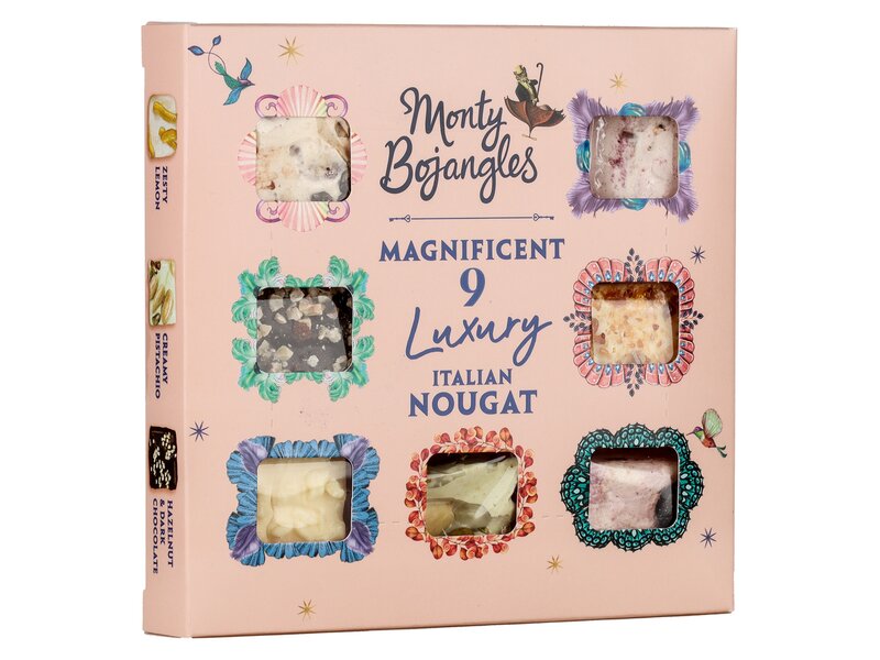 Monty Bojangles Magnificent Luxury Italian Nougat 135g