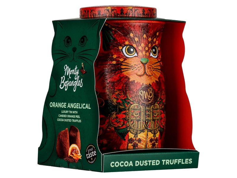 Monty Bojangles Fire Dancer Orange Angelical Cat tin 135g