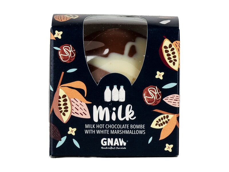 Gnaw Bombe Bliss Milk Hot Choc Bombe 43g