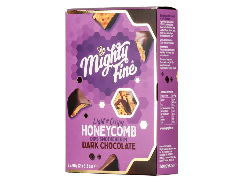 Mighty Fine Dark Chocolate Honeycomb Gift Box 180g