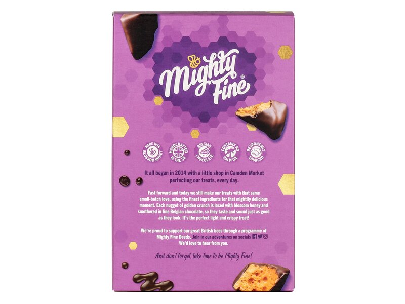 Mighty Fine Dark Chocolate Honeycomb Gift Box 180g