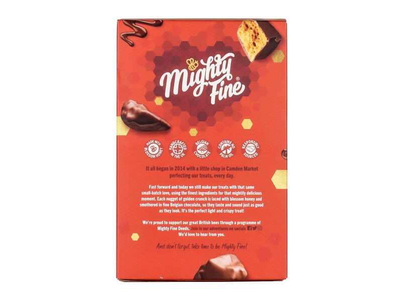 Mighty Fine Milk Chocolate Gingerbread Honeycomb Dips Gift Box 180g