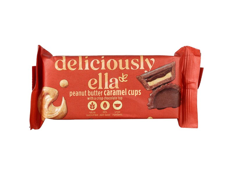 Deliciously Ella Cups peanut butter caramel 36g