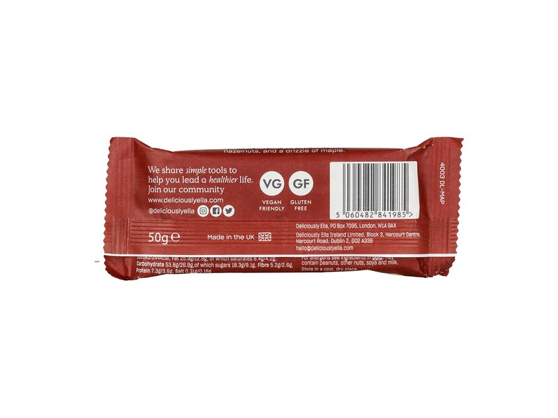 Deliciously Ella Hazelnut, Pecan & Maple Oat Bar 50g