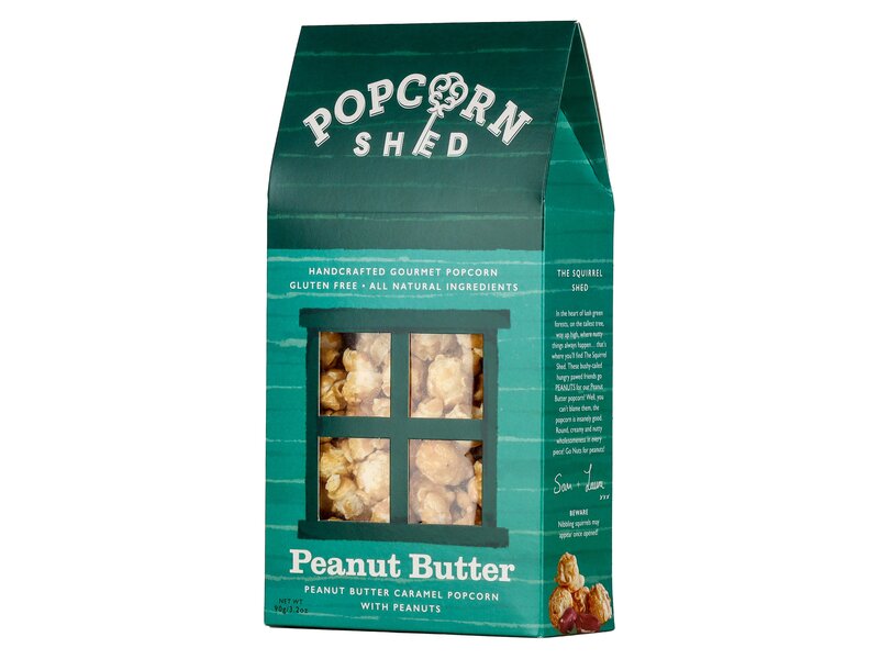 Popcorn Shed  Peanut Butter popcorn 90g