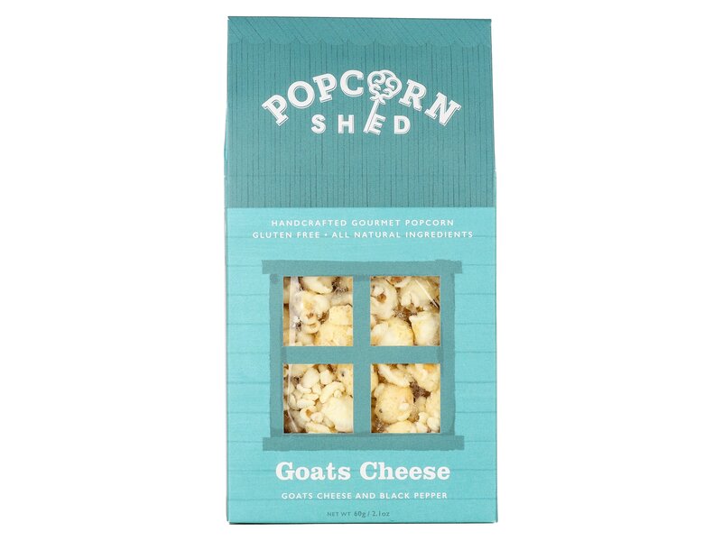 Popcorn Shed Kecskesajttal és borssal ízesített popcorn 60g