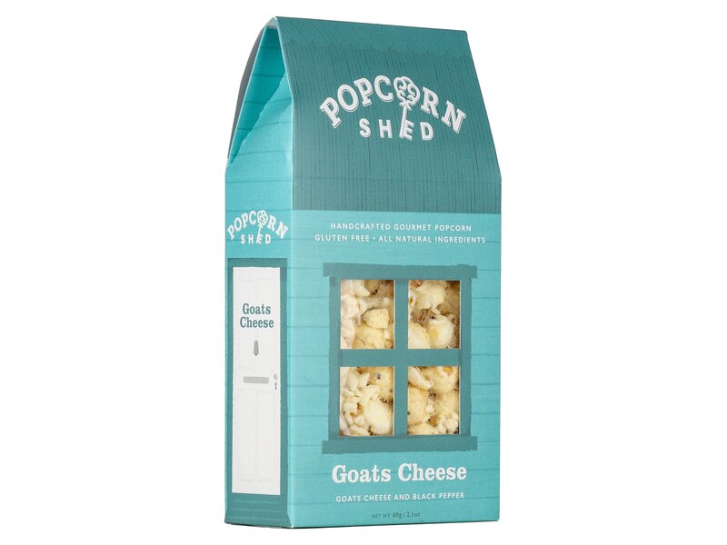 Popcorn Shed Kecskesajttal és borssal ízesített popcorn 60g