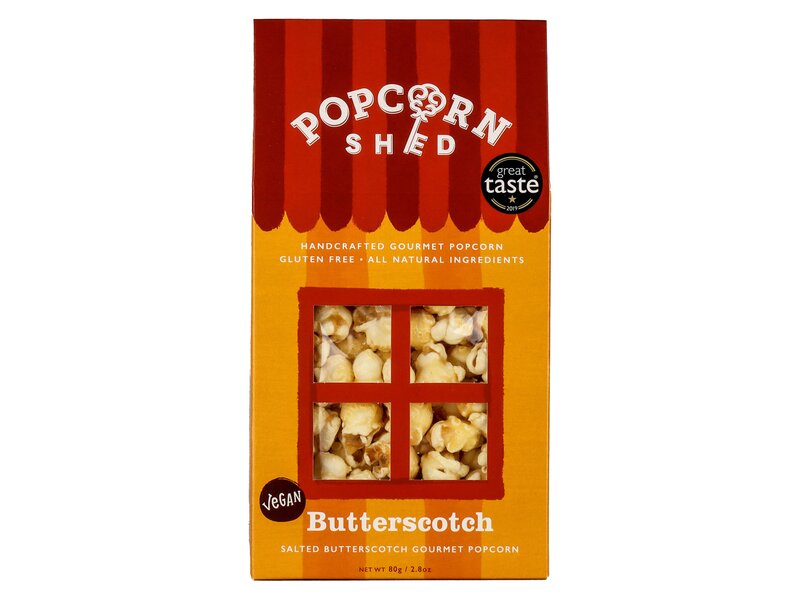 Popcorn Shed Butterscotch popcorn 80g