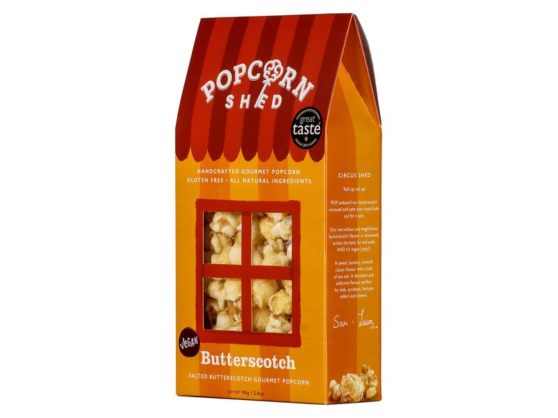 Popcorn Shed Butterscotch popcorn 80g