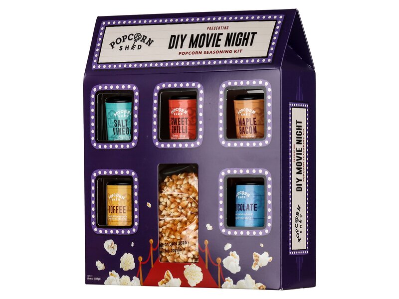Popcorn Shed DIY Movie Night Popcorn Seasoning Kit 625g