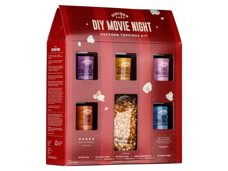 Popcorn Shed DIY Movie Night Popcorn Toppings Kit 704g