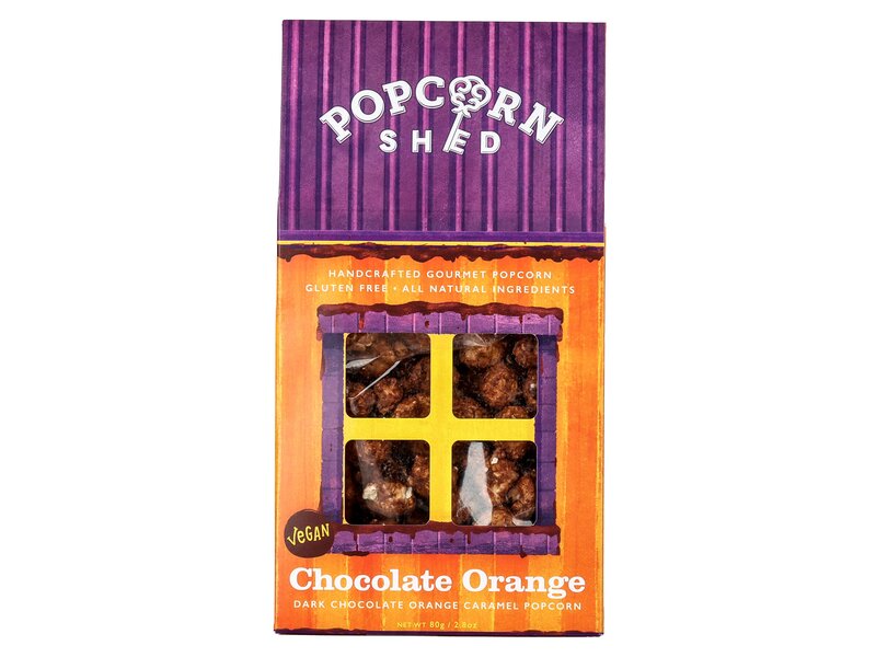Popcorn Shed Rainbow Multicoloured Vanilla Caramel Popcorn 80g