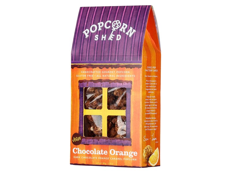 Popcorn Shed Rainbow Multicoloured Vanilla Caramel Popcorn 80g