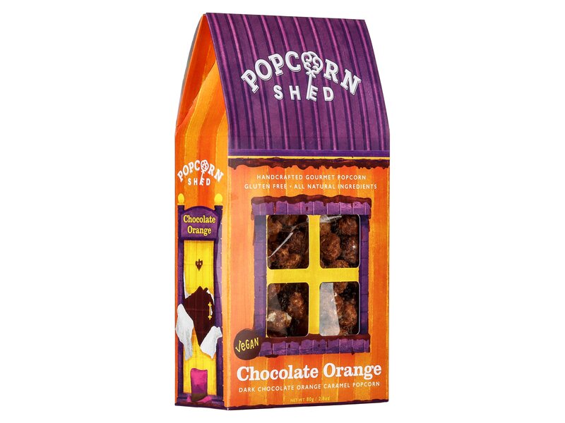 Popcorn Shed Rainbow Multicoloured Vanilla Caramel Popcorn 80g