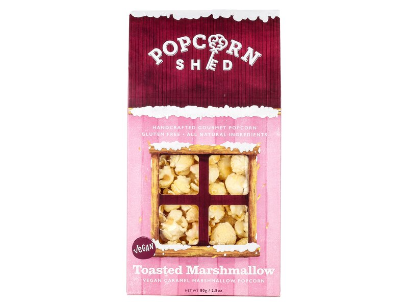 Popcorn Shed Pillecukor ízesítésű popcorn 80g
