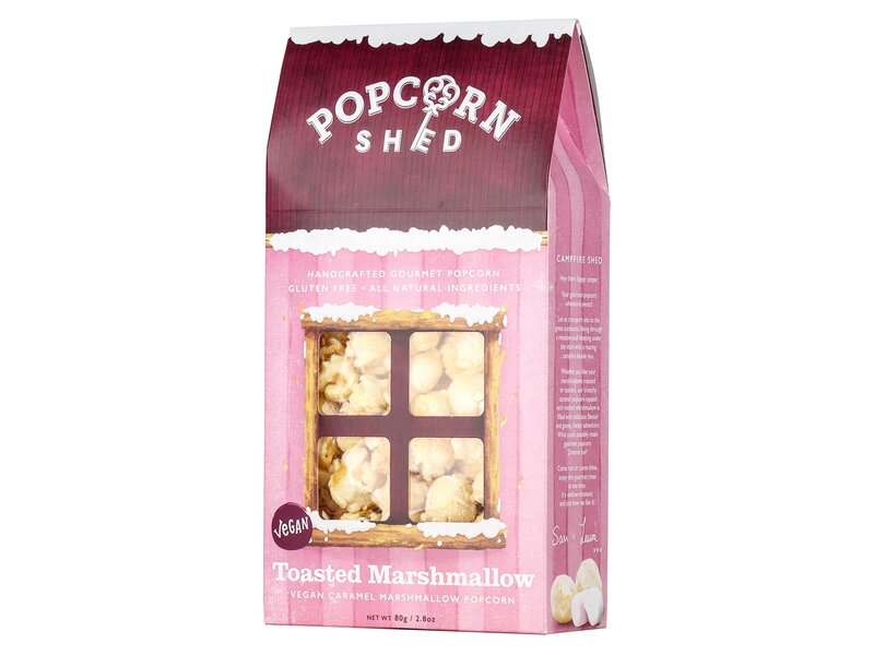 Popcorn Shed Pillecukor ízesítésű popcorn 80g