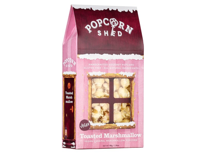 Popcorn Shed Pillecukor ízesítésű popcorn 80g