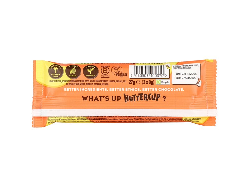 Doisy & Dam Nuttercups Dark Chocolate Almond 27g