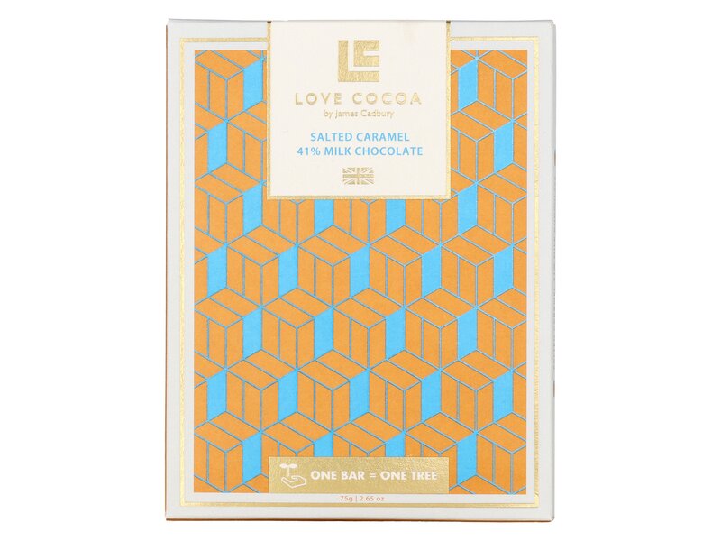 Cocoa Salted Caramel Milk chocolate 41% 75g