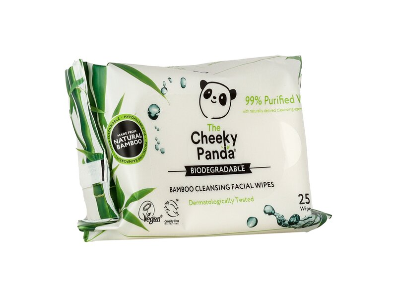 Cheeky Panda bambusz tisztító arctörlő