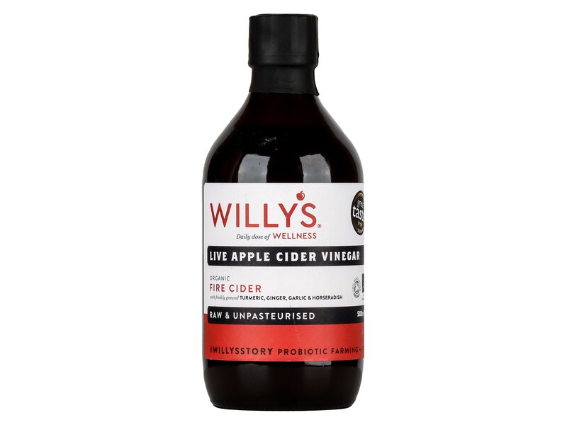 Willy's bio Live Apple Cider Vinegar Fire Cider 500ml