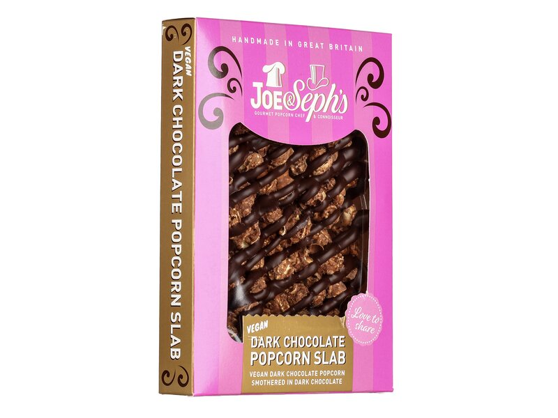 Joe & Seph’s Vegan Dark Chocolate Popcorn Slab 115g