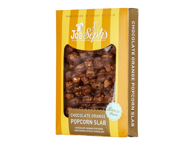 Joe & Seph’s Chocolate Orange Popcorn Slab 115g