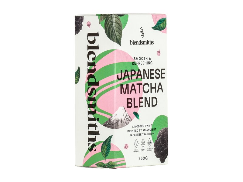 Blendsmiths Japán matcha ízesítésű italpor 250g