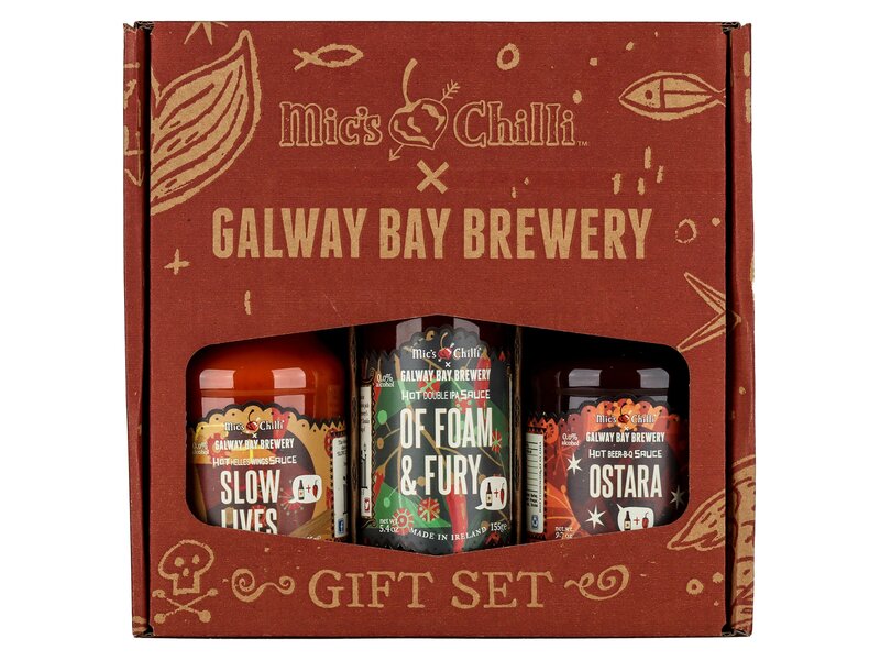 Mic's Chilli Galway Bay Brewery Gift Set 1db