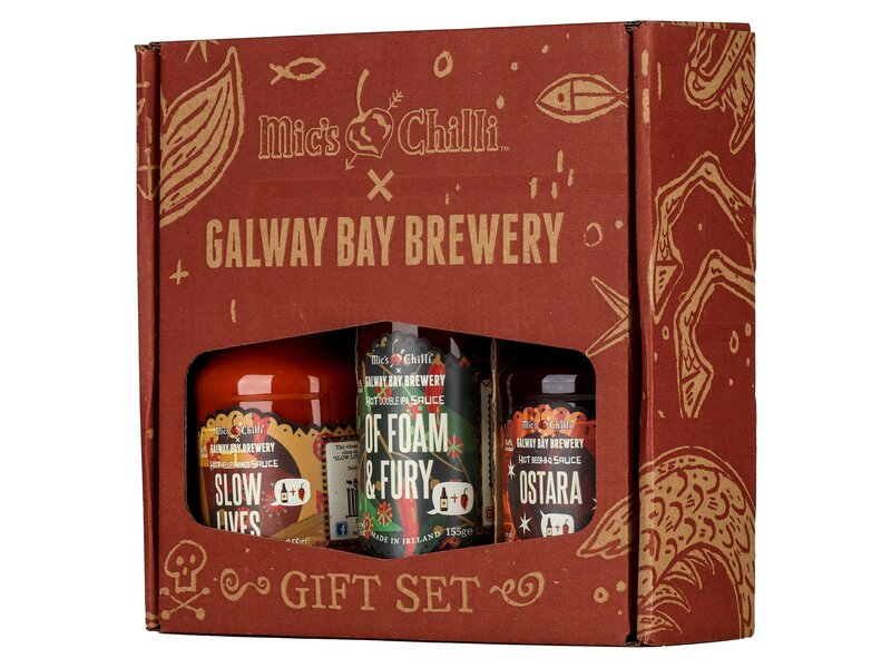 Mic's Chilli Galway Bay Brewery Gift Set 1db