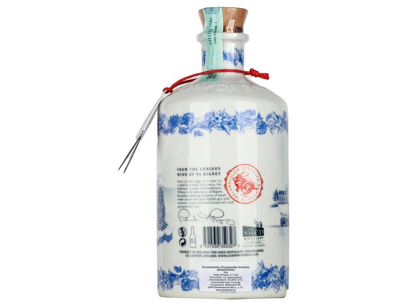 Drumshanbo Gunpowder Gin Kerámia 0,7l 