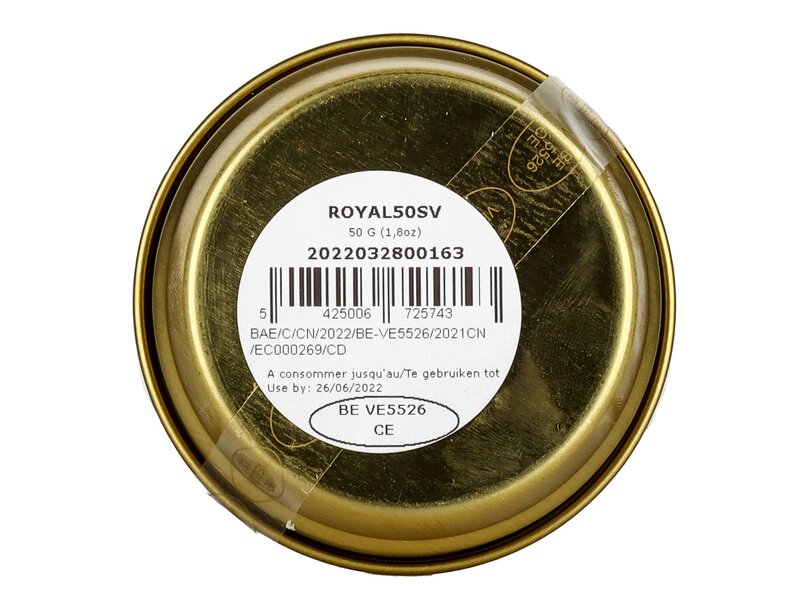 Culinaris - Arany Kaviár Gourmet Selection Royal Black szibériai tokhal kaviár 50g