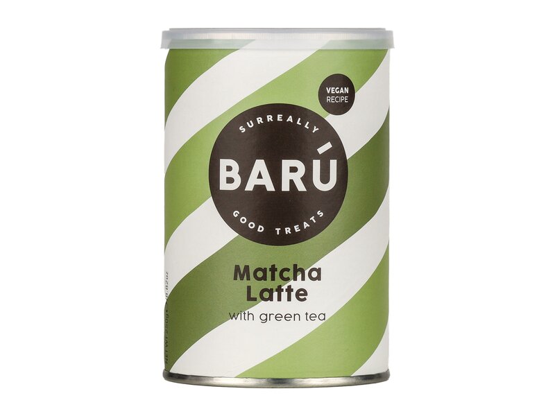 Baru Matcha Latte Zöldtea-porral ízesített forróital-por 250g