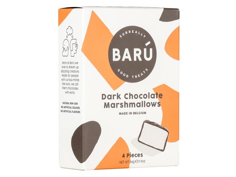 Baru étcsokoládés pillecukor 4db 54g