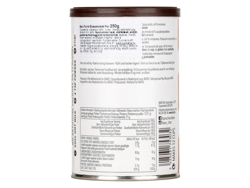 Baru forró étcsokoládé por 250g