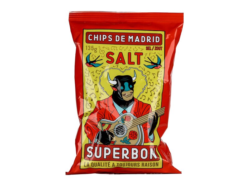 Superbon Chips de Madrid Sós burgonyachips 135g