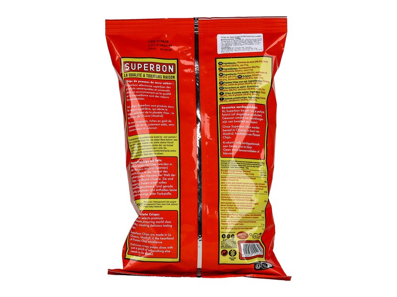 Superbon Chips de Madrid Sós burgonyachips 135g