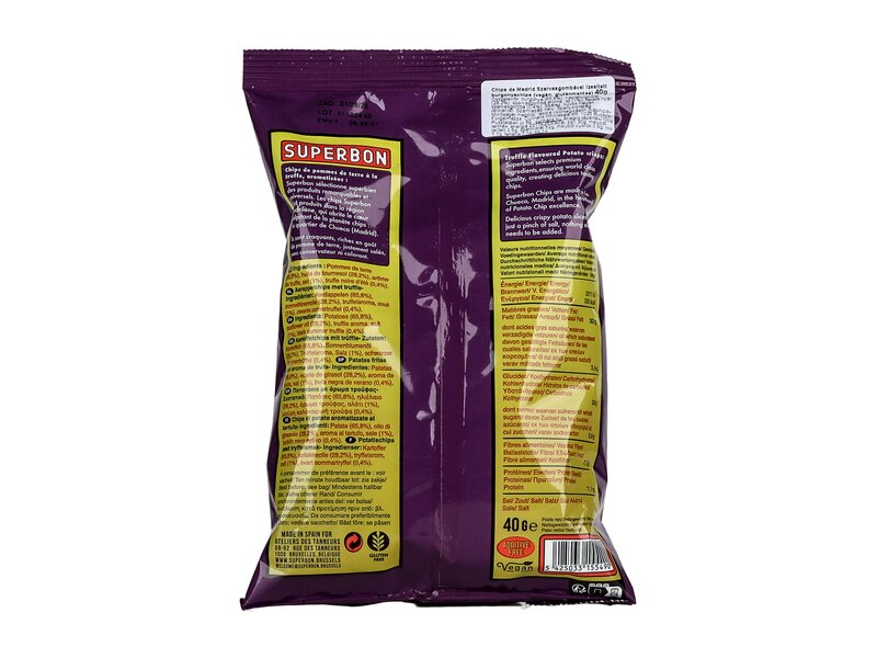 Superbon Chips de Madrid Szarvasgombával ízesített burgonyachips 40g