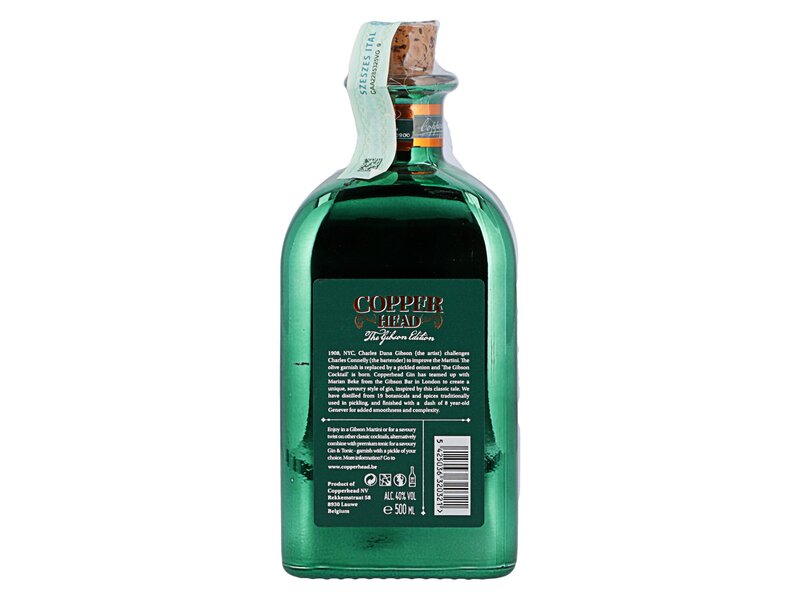Copperhead Gin Gibson 0,5l