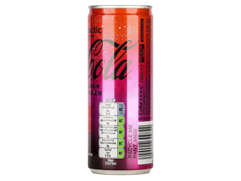 Coca Cola Intergalactic zero 250ml